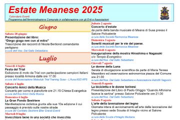 Eventi Estivi a Meana di Susa