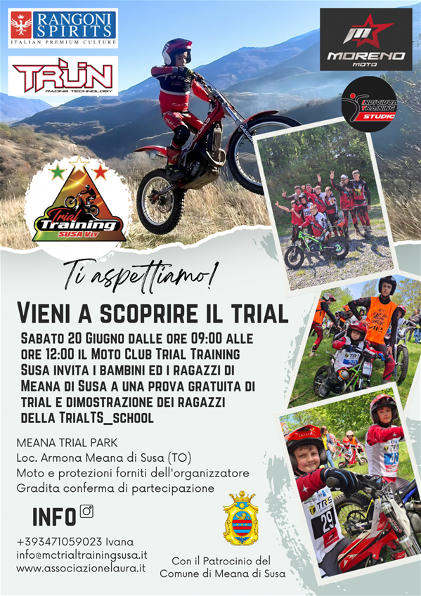 Vieni a scoprire il Trial - Sabato 20 giugno 2026 dalle 9 alle 12